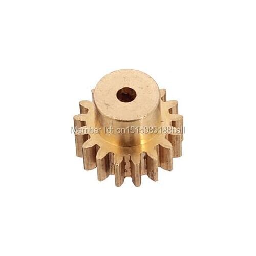 Copper Motor Gear 17T Spare Parts For Wltoys A949 A959 A969 A969 A979 K929 RC Car 390 Motor Gears