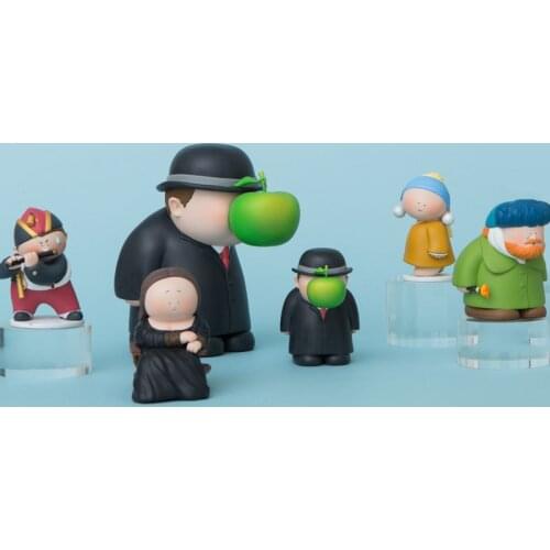 Cute Toys Genuine Big Orange Big Artist Series Joint Cute Fun Decoration Trendy Decoration Gift