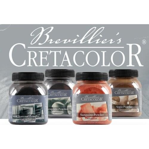 Austria Imported CRETACOLOR Sketch Toner Painting Graphite charcoal Color Powder Black Carbon Sanguine Powder