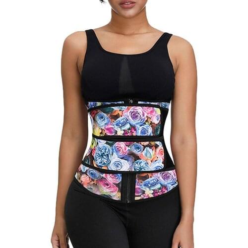 Waist Trainer Sweat Shapewear Body Shaper Women Slimming Sheath Belly Reducing Shaper Workout Trimmer Belt Corset