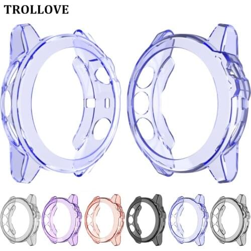 For Garmin Fenix 5X Soft TPU Case Protector Cover for Garmin Fenix 5 x Protection Shell Smart Sport Watch Wrist Band Accessories