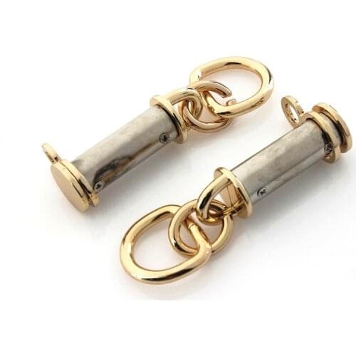 1pcs Metal Hang Buckle Bag Decoration Buckle for DIY Leather Craft Bag Strap Belt Handle Shoulder Garments Shoes Accessories