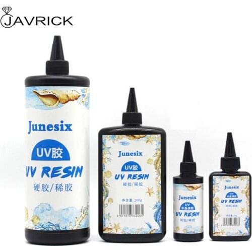 10/20/25/50/60/100g Ultraviolet Curing Epoxy UV Resin Hard Glue Transparent LED Cure for DIY Jewelry Making