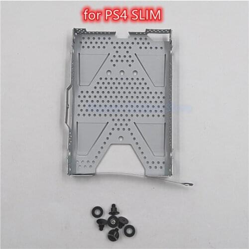 10PCS Hard Disk Drive HDD Mounting Bracket replacement for PS4 Slim ConsoleHard Disk Drive Mounting Bracket Caddy Replacement