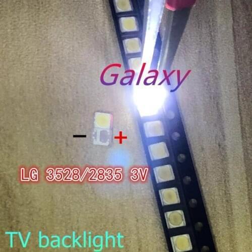 1000pcs FOR LG Innotek LED LED Backlight 1210 3528 2835 1W 100LM Cool white LCD Backlight for TV TV Application