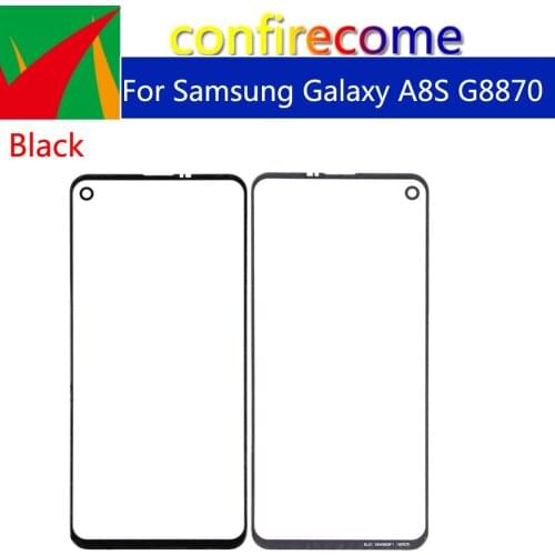 A8S Touchscreen For Galaxy A8S G8870 SM-G8870 Touch Screen Front Panel Glass Lens Front Outer Replacement 6.39
