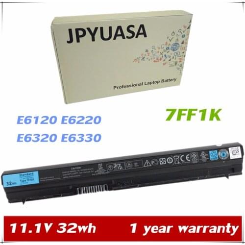 7XINbox 11.1V 7FF1K K4CP5 0F7W7V HJ474 K94X6 NGXCJ R8R6F RXJR6 WJ383 Laptop Battery For Dell E6220 E6230 E6320 E6330 E6430S