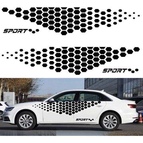 Car Sticker Body Door Side Skirt Vinyl Decal For Volkswagen Golf 4 5 6 7 TSI TCR Polo Racing Decal Auto Accessories Car Products