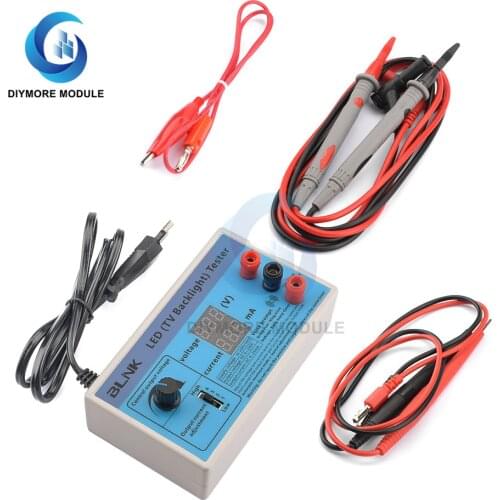 Digital LED Lamp Chip Tester Current Voltage Adjustment Lamp Bead Maintenance Tool EU100-240V LED Tester