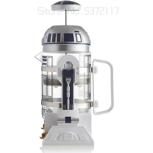 Coffee Maker Star R2D2 Robot Home Mini Hand Coffee Maker Coffee Pot Mocha To Send Friends Birthday Gifts Coffee Machine