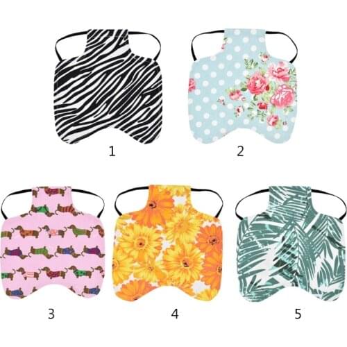 Chicken Saddle Hen Apron with Good Elasticity Straps Double-sided Print Protect Hens from Infection for Small Large Hens