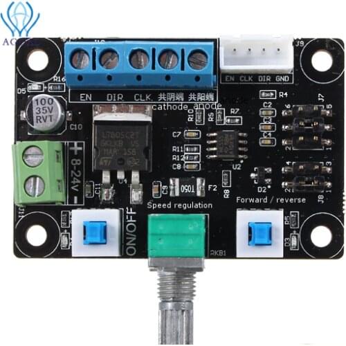 MKS OSC Stepper Motor Driving Controller Pulse PWM Speed Reversing Control For 3D Printer
