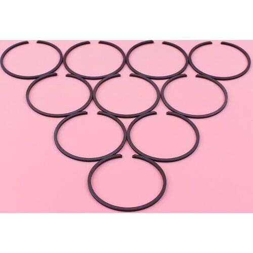 10pcs/lot Piston Rings Set For Stihl FS250 FS280 FS290 Grass Trimmer Brush Cutter Engine Motor Spare Part 40mm x 1.5mm