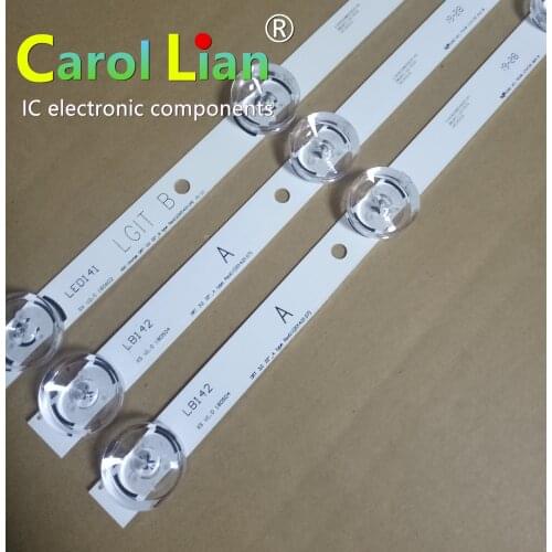 New 3PCS * 6LED 590mm LED Backlight Strip Bar Compatible For LG 32LB561V UOT A B 32 Inch Drt 3.0 32 A B 6916L-2223A 6916L-2224A