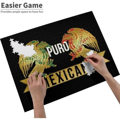 Puro Mexicano Jigsaw Puzzle For Adults Kids Diy Games Mexico Mexican Estillo Mexicano September 16 2020 Mexican Day Dia De