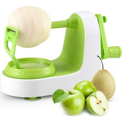 Plastic Manual Fruit Vegetable Tools Apple Peeler Peeling Multifunction Manual Fruit Potato Peeler Machine Cutting Kitchen Tools