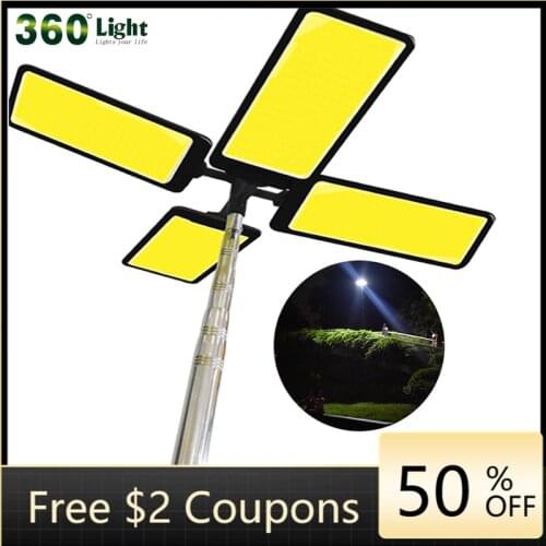 360light Portable Camping Lamp telescope LED camping light outdoor lighting for drive travel Party Lighting Photographic light