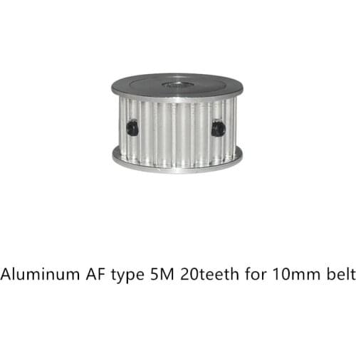 AF type 20 teeth 5M Timing Pulley Bore 6mm 8mm for HTD 10mm belt 13mm used in linear pulley 20Teeth 20T