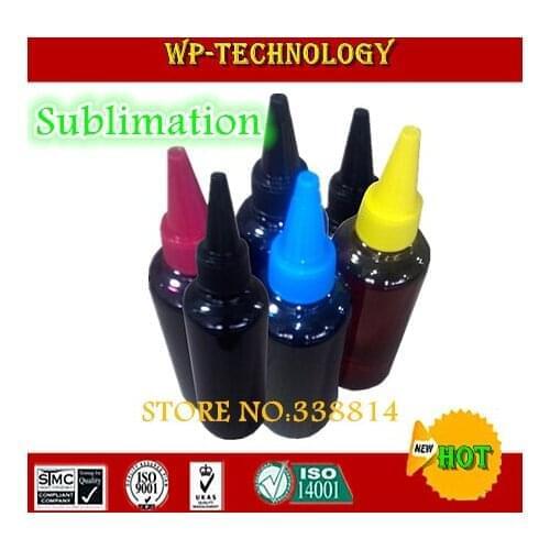 100ML*6 Sublimation ink specialized suit for Epson 6 color printer ,High quality ink , trans-printing Ink