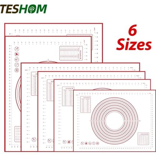TESHOM Silicone Dough Rolling Pins
