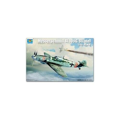 Trumpeter 1/32 scale model 02297 Messers Mitter Bf109G-6 Fighter Latex