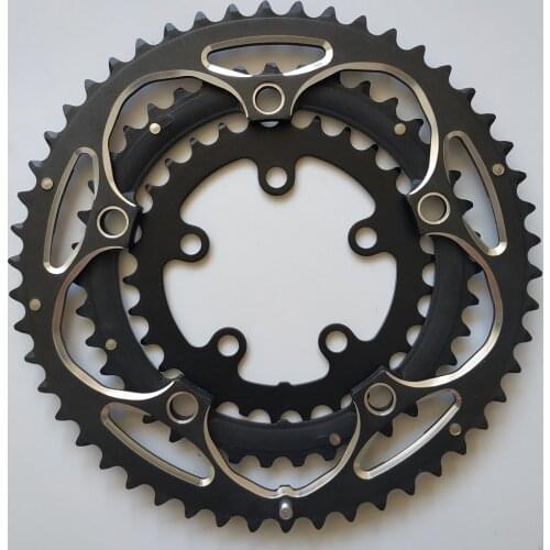 TRUYOU Chainwheel 130BCD 50T 39T 74BCD 30T Chainring Road Bicycle Folding Bike Chain Rings Mtb 9/10 Speed CNC for Three Disc