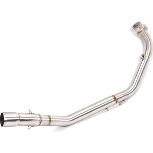Escape Motorcycle Exhaust Head Connect Tube Front Link Pipe Stainless Steel Exhaust System For Honda RS150 All Years