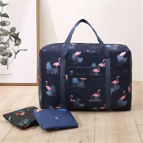 High Quality Big Foldable Travel Duffle Bag Waterproof Clothing Storage Organizer Men Women Fashion Weekend Luggage Bag Thicken