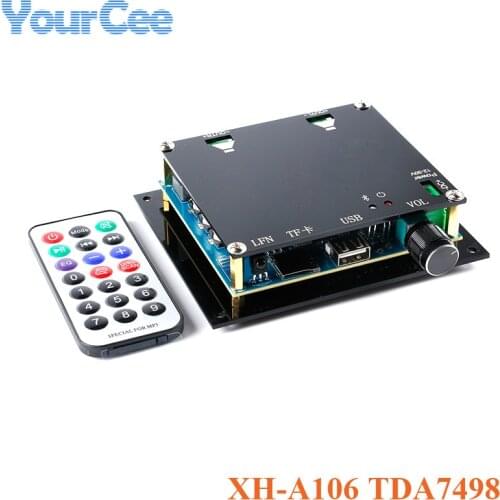 XH-A106 TDA7498 100W*2 100WX2 Wireless Digital Power Amplifier Board Module High Power Stereo Audio AMP Amplificador