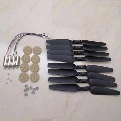 JD22S E520S E520 WiFi FPV RC Drone Spare Parts group propellers blade gears bearing engines