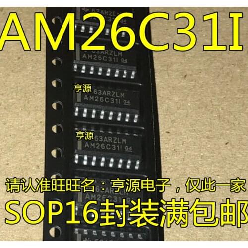 10PCS AM26C31CDR AM26C31IDR AM26C31I AM26C31C AM26C311