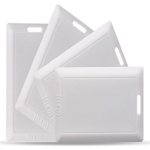 1000pcs/lot ABS material 2.4G remote sensing RFID active card entry and exit management vehicle identification