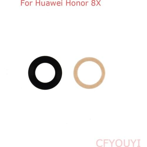 2pcs/lot New Back Camera Glass Lens Cover with 3M Adhesive Sticker For Huawei Honor 8x