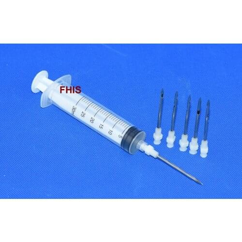 BBQ Grill Turkey Injector Deep Grilling 30ml Flavor Marinade Injector and Pack of 5 Environmentally Friendlyl 3 Inch