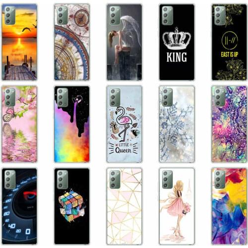 Case Cover For Samsung Galaxy Note 20 Note20 Ultra TPU silicone Funda For Samsung Note 20 Ultra Phone Case Coque full protective