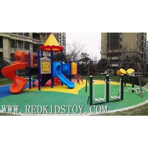 Exported to Brazil Anti-rust Produced on Strictest TUV Standard Residential Area Playground HZ-13402C
