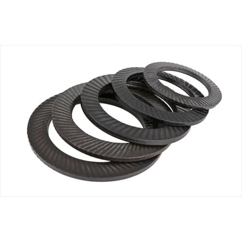 Lot M2-M30 Anti-loosening washer lock washer double-sided teeth washer anti-slip gasket self-locking anti-loosening gasket
