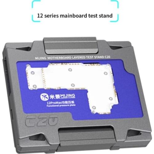 MiJing C20 4 in 1 Main Motherboard Layered Test Fixture For Phone 12Mini 12 12Pro 12Pro Max Generation 2 Upgrade Test Fixture