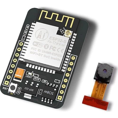 Elecrow ESP32-CAM WiFi + Bluetooth Modules Camera Module Development Board ESP32 CAM with Camera Serson Module GC0308 3MP