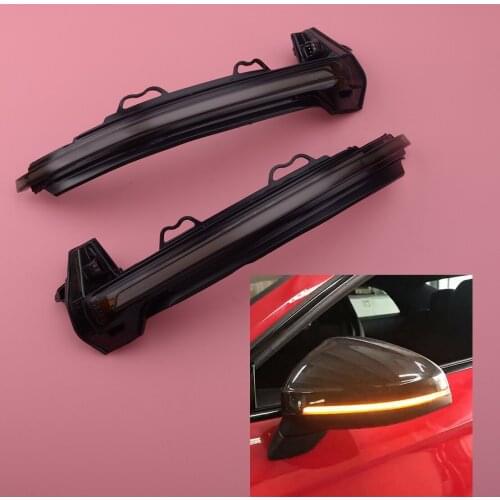 New 2Pcs/ Set Side Mirror Dynamic LED Turn Signal Light Fit For Audi A4 S4 RS4 A5 S5 RS5 2017 2018 2019