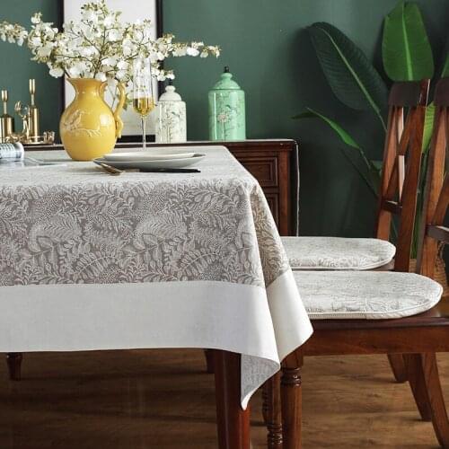 American retro pastoral tablecloth simple household rectangular tablecloth restaurant hotel tablecloth