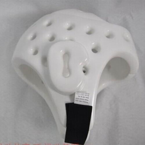 Taekwondo helmet head protection New white Taekwondo Helmet once forming head protection S,M,L