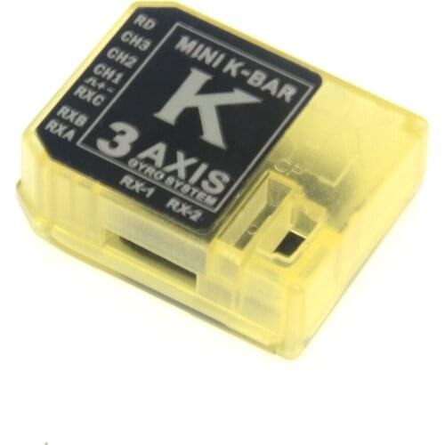 Generic Plastic Shell CASE K8 GV8000 For Mikado VBAR KBAR K-BAR 3 Axis Gyro Flybarless System RC Helicopter