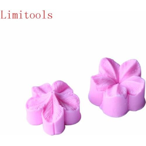 2pcs Leaf Press Mold Shaped Silicone Mold Cake Decoration Fondant Cake 3D Food Grade Silicone Soap Mould DIY Kitchen Tools