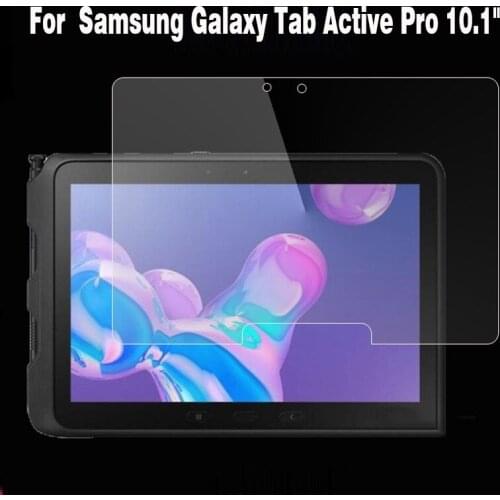 2PCS Tempered Glass 9H Protective Film Explosion proof Screen Protector for Samsung Galaxy Tab Active Pro 10.1" SM-T545 SM-T547