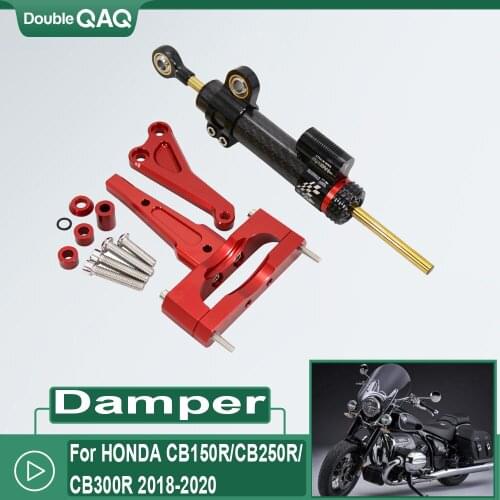 2018 2019 2020 For HONDA CB250R NEW Motorcycle Accessories Steering Stabilizer Damper CB 250 R Mounting Bracket Kit