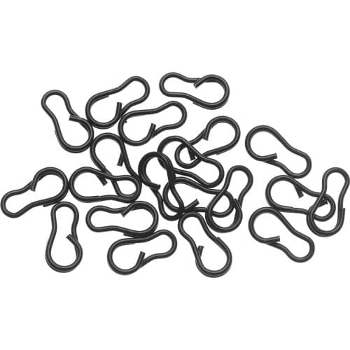 Quickly Connector for Carp Fishing Carp Rigs quickly Links Single Hook Snap Carp Fishing hooks rolling swivels tackle 20PCS/Set