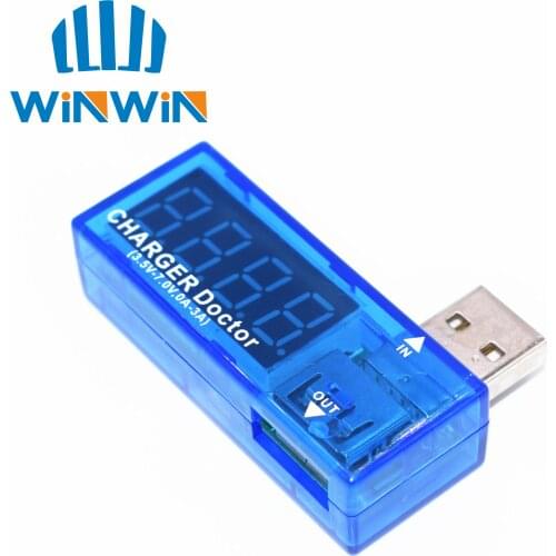 B73 Digital Display Hot Mini USB Power Current Voltage Meter Tester Portable Mini Current and Voltage Detector Charger Doctor