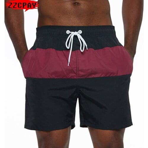 Mens Plus Size Printed Pocket Beach Pants Board Shorts Summer Beach Surfing Man Swim Shorts Athletic Sport Gym Hybrid Home