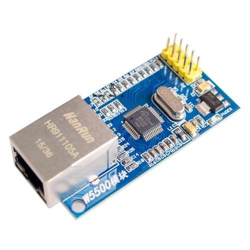 For Arduino W5500 Ethernet Network Modules TCP/IP 51/STM32 SPI Interface